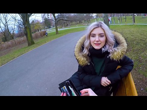 ❤️ Schluckt das heiße Sperma eines Fremden für Geld - Blowjob im Park von Eva Elfie ❤️❌ Porno bei uns ❌❤